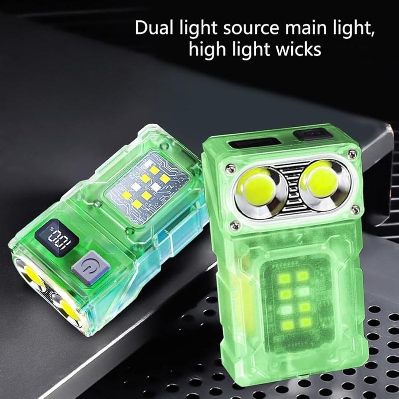 مصباح عمل LED قابل لإعادة الشحن عبر USB المغناطيسي للتنزه والتخييم - Image 4