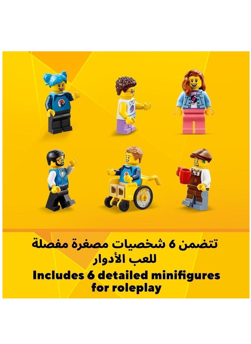 LEGO LEGO Creator 3in1 Main Street 31141 Building Blocks Toy Set (1,459 Pieces)  - Image 5