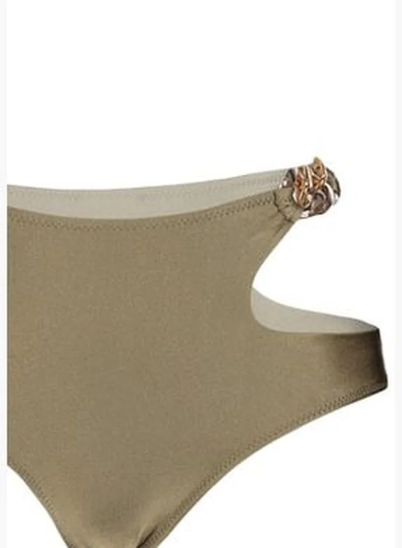 trendyol Khaki Chain Detailed Bikini Bottoms
TBESS22BA0259