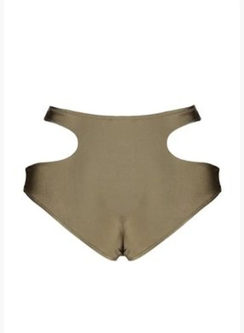 trendyol Khaki Chain Detailed Bikini Bottoms
TBESS22BA0259
