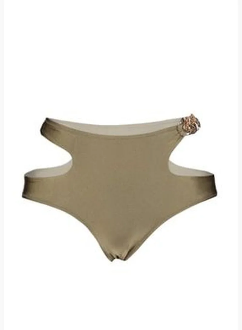 trendyol Khaki Chain Detailed Bikini Bottoms
TBESS22BA0259
