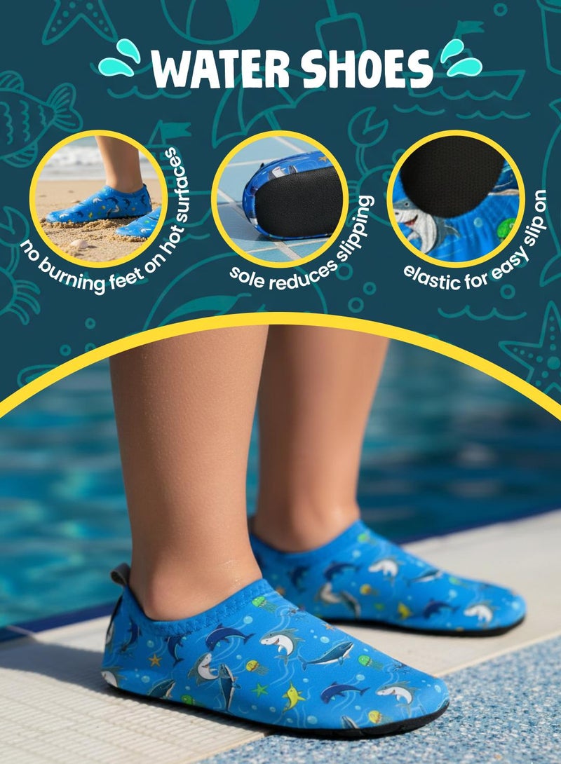 Slipstop Olympos Kids Non Slip Water and Beach Shoes Lightweight Quick Dry Swim Ready Footwear for Babies and Children - Image 3