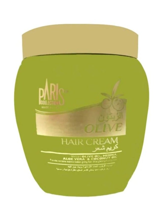 باريس كولكشن كريم شعر بزيت الزيتون 475ملليلتر
