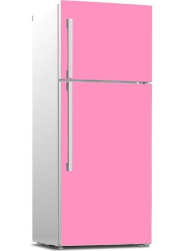 Fox World Refrigerator Front Cover Covering Sticker 541 Pink