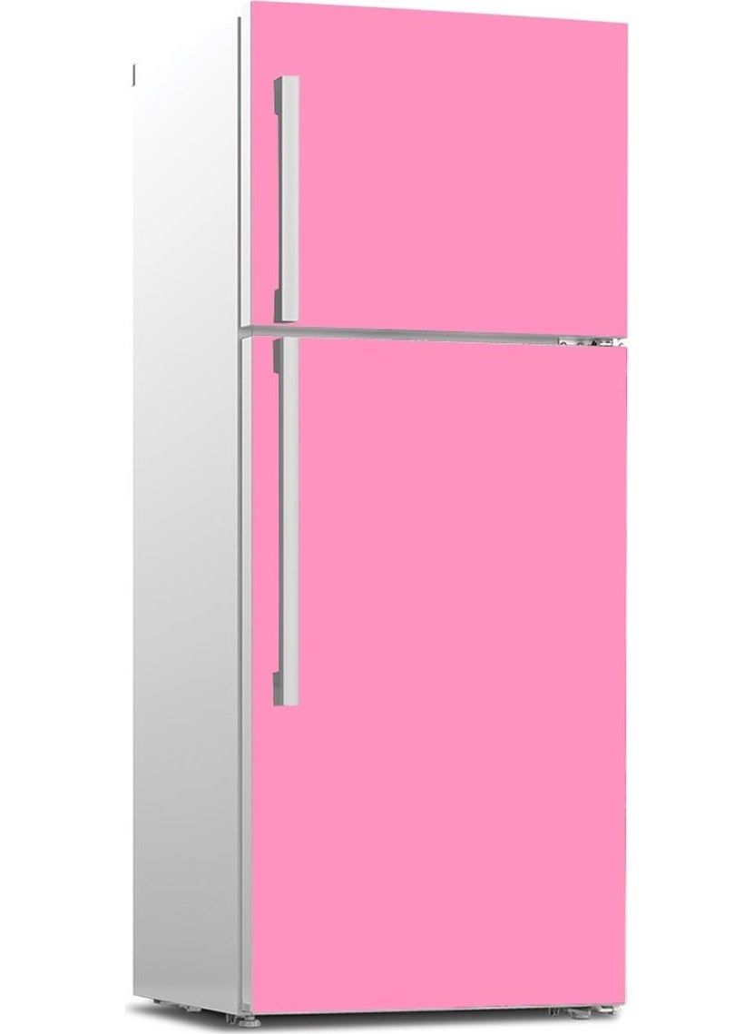Tilki Dünyası - Fox World Refrigerator Front Cover Covering Sticker 541 Pink - Image 1
