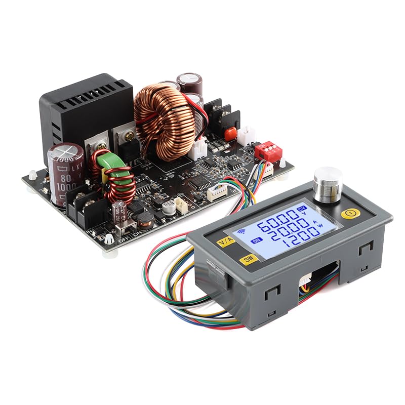 EC Buying XY6020L CNC DC Buck Converter Adjustable DC Voltage Power Supply Constant Voltage 20A 1200W Voltage Step Down Module Buck Converter Power Supply 1200W - Image 1