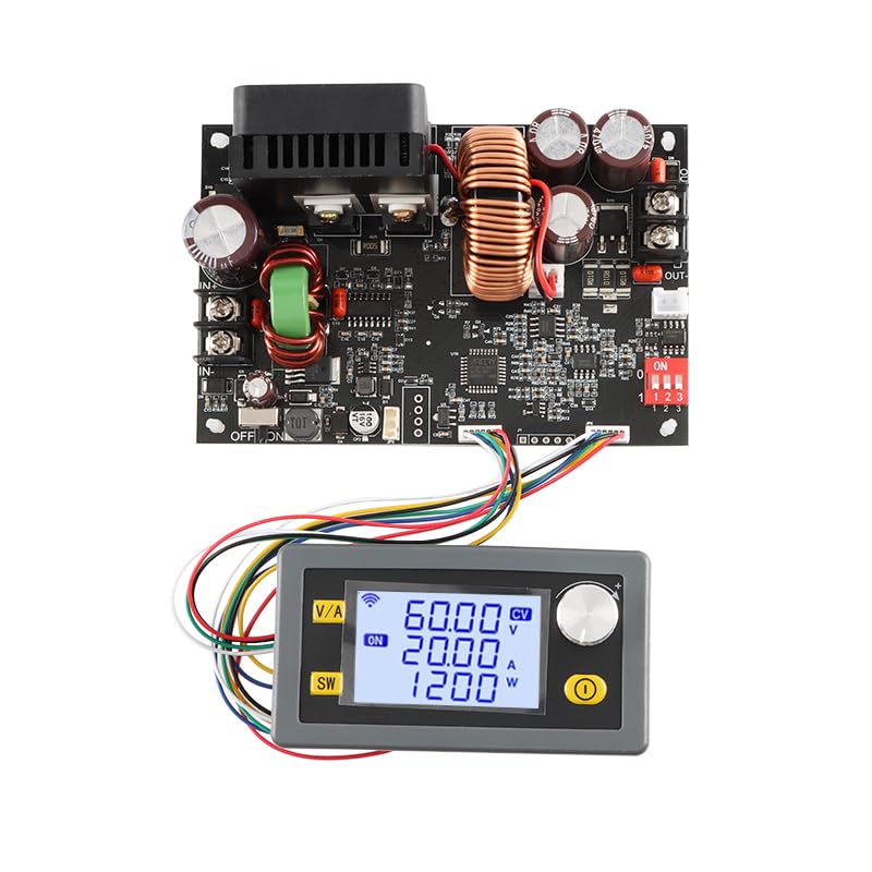 EC Buying XY6020L CNC DC Buck Converter Adjustable DC Voltage Power Supply Constant Voltage 20A 1200W Voltage Step Down Module Buck Converter Power Supply 1200W - Image 3