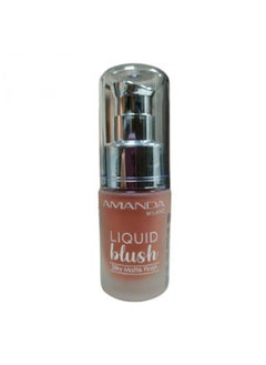 Amanda Milano Amanda Liquid Blush Silky Matte Finish  – No.08 