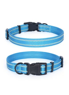 | Nylon Night Light Glow Collar For Medium Dogs | Reflective Band Cat Collar | Fluorescence Self-Luminescence Strap Puppy Collar | Safe Night Walk Collars For Dogs (Hot Blue, S) - pzsku/ZDB4F0BE622A852667148Z/45/_/1735214683/dbd82a94-1ea3-4528-94fd-cbbb0529164f