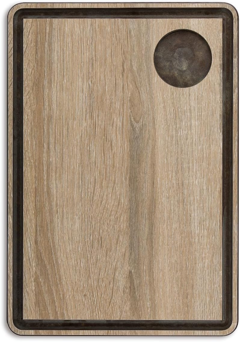 BS B&S Brown Serving Board with Juice Channel - Image 2