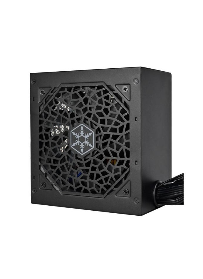 SilverStone Strider 750 EF 80 PLUS Certified 750W ATX Power Supply - Active PFC, 24/20-Pin, 2x 8/4-Pin EPS, 4x 8/6-Pin PCIe, 6x SATA, 2x 4-Pin Peripheral Connectors, Silent 120mm Fan (18dBA), 100,000 Hours MTBF, Black Lead-Free Paint | SST-ST750-EF  - Image 3