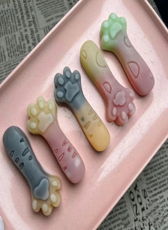 YIMINGMOLD قوالب سيليكون على شكل مخلب قطة من YIMINGMOLD، 8 تجاويف، قالب شوكولاتة على شكل مخلب قطة للحلوى الصلبة - Image 5