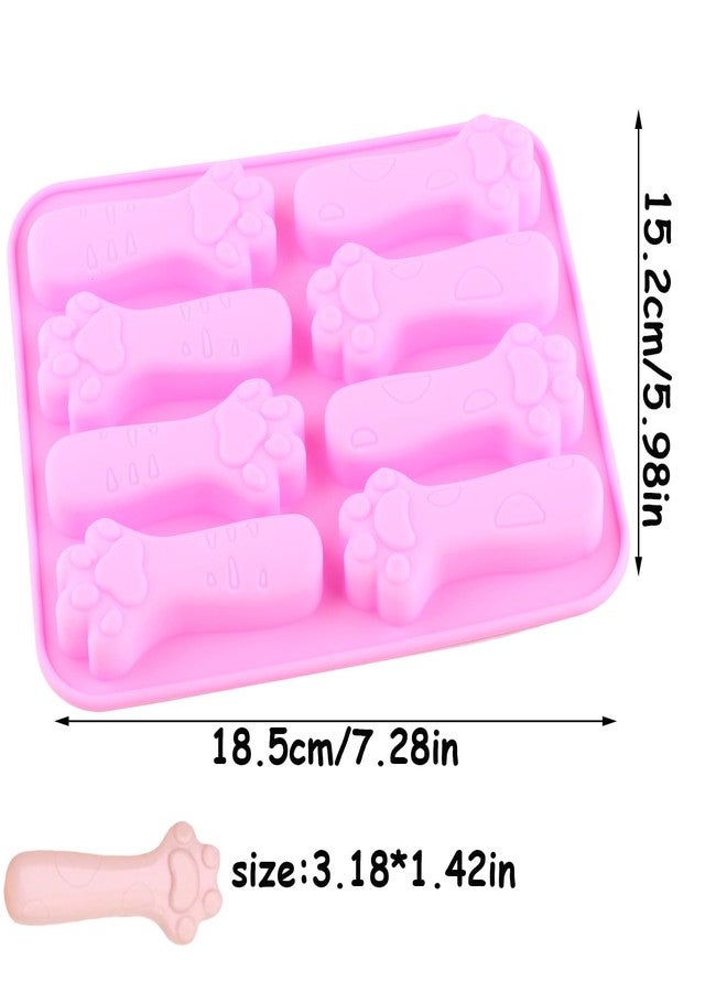 YIMINGMOLD قوالب سيليكون على شكل مخلب قطة من YIMINGMOLD، 8 تجاويف، قالب شوكولاتة على شكل مخلب قطة للحلوى الصلبة - Image 2