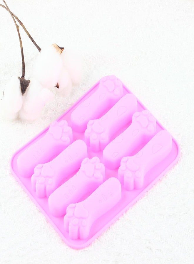 YIMINGMOLD قوالب سيليكون على شكل مخلب قطة من YIMINGMOLD، 8 تجاويف، قالب شوكولاتة على شكل مخلب قطة للحلوى الصلبة - Image 4