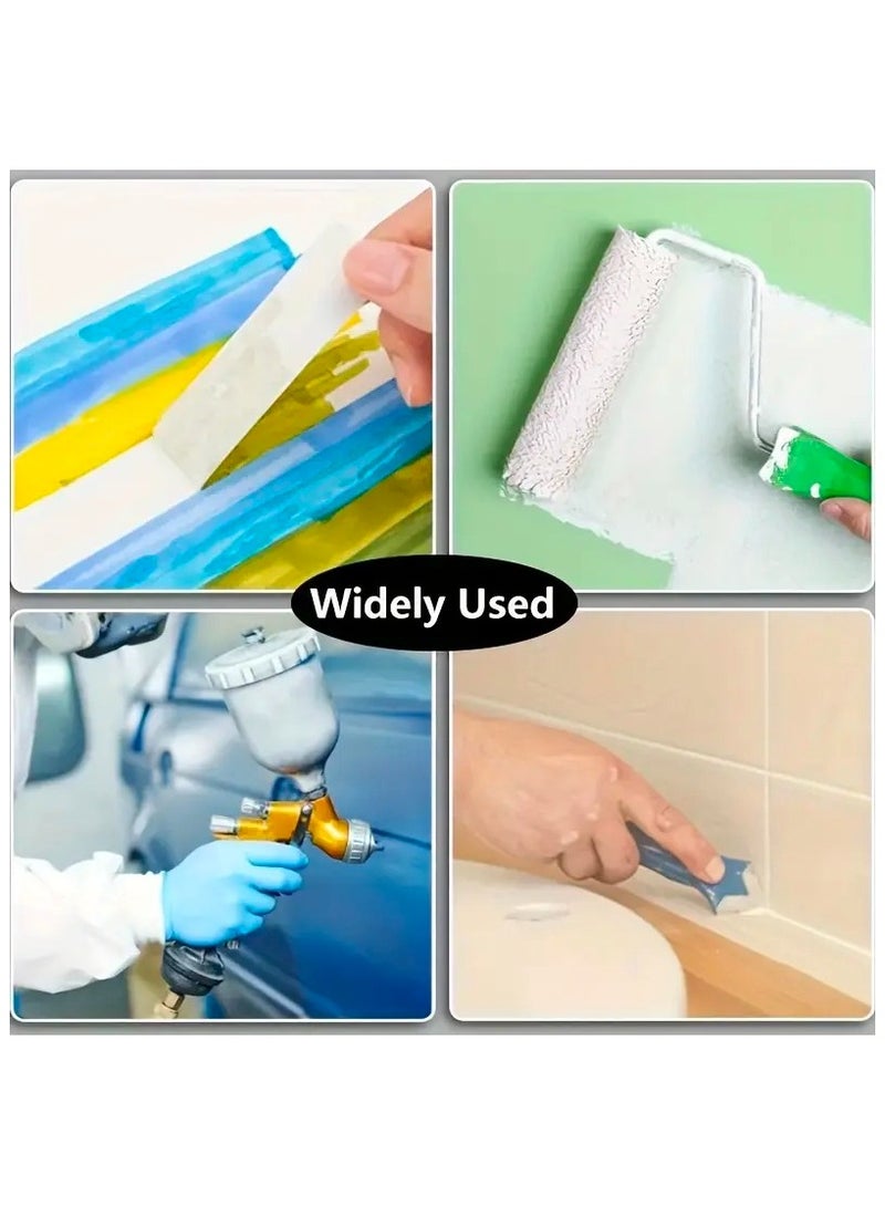 3-Roll Premium Masking Tape , Medium Adhesion Artist Tape, Removable Acid-Free General Purpose Paper Tape(0.59/0.79/1.18in. Width x 394in.Length), Perfect for Painting, Labeling, Marking, Gardening, Packaging, Artworks, Schools, Office, Garage, Factory, Industrial Uses