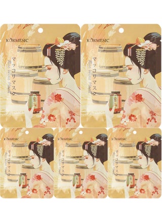 Rice Wine Facial Mask JP 25ml-5 packs  - Brightening & Smoothing - pzsku/ZDB4F77B99D676EEF79D4Z/45/1746233371/866037c1-7913-46bf-970b-d25ca166bea4