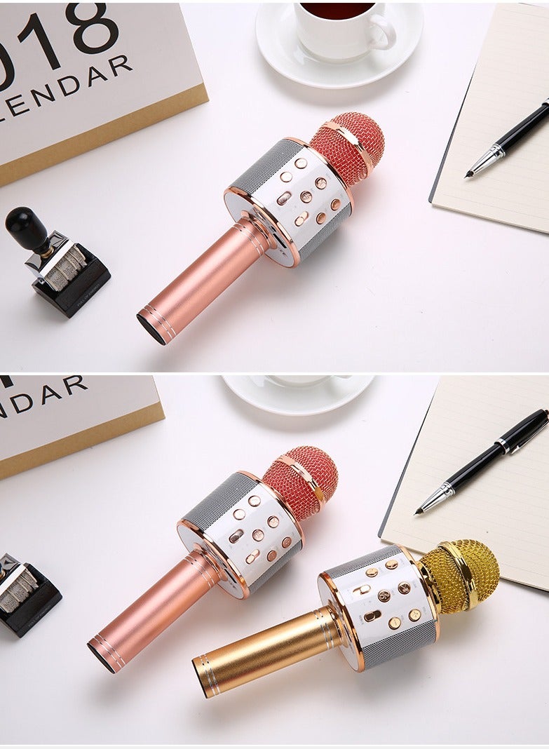 ميكروفون لاسلكي للغناء، ميكروفون كاريوكي ميكروفون كاريوكي بلوتوث ميكروفون للغناء للكبار والأطفال - Image 2