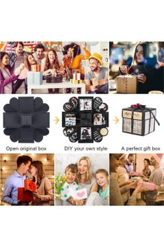 Y&D DIY Explosion Box, SYOSI Creative Handmade Surprise Gift Box Love Memory, Scrapbooking Photo Album for Birthday Valentine's Day Anniversary Wedding Festival  - Image 4