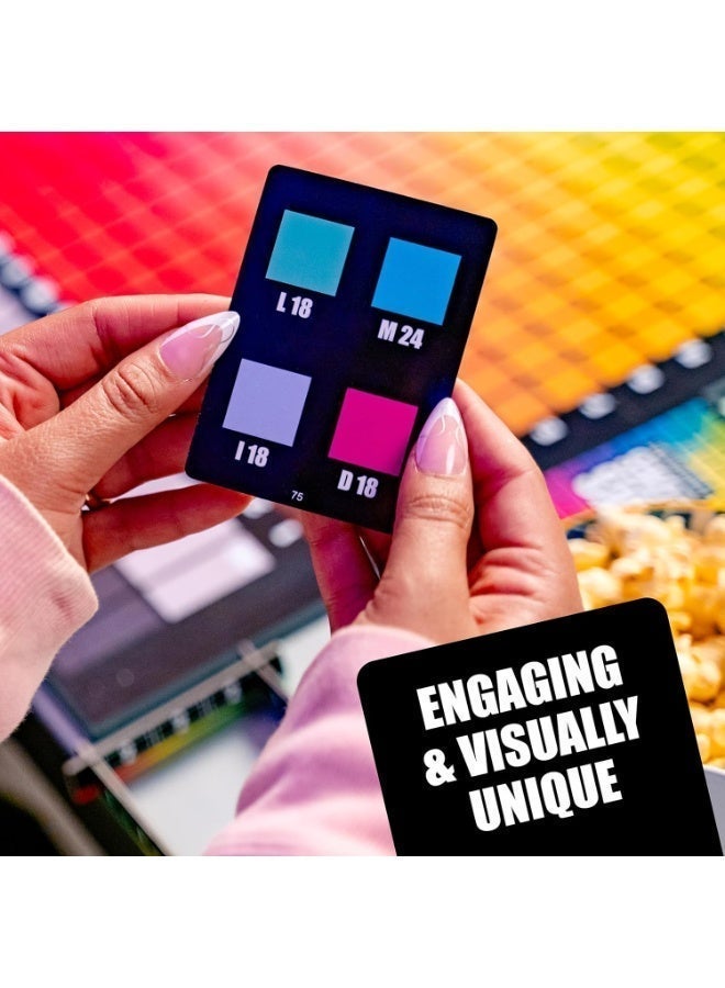 Y&D Vibrant Color Guessing ，HUES and CUES Board Game for 3-10 Players Ages 8+, Connect Clues and Guess from 480 Color Squares - Image 5