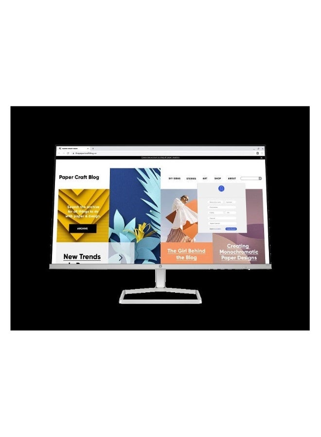 HP Series 5 27 inch FHD Monitor - 527sf White - Image 1