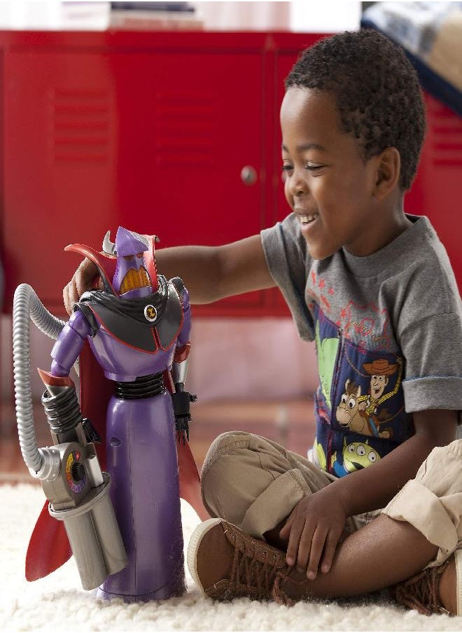 Disney - Disney Store Official Zurg Interactive Talking Toy Story Action Figure, Features 14+ English Phrases, Interacts with Other Figures and Toys, Mouth & Eyes Light Up When Speaking, Suitable for Ages 3+ - Image 1