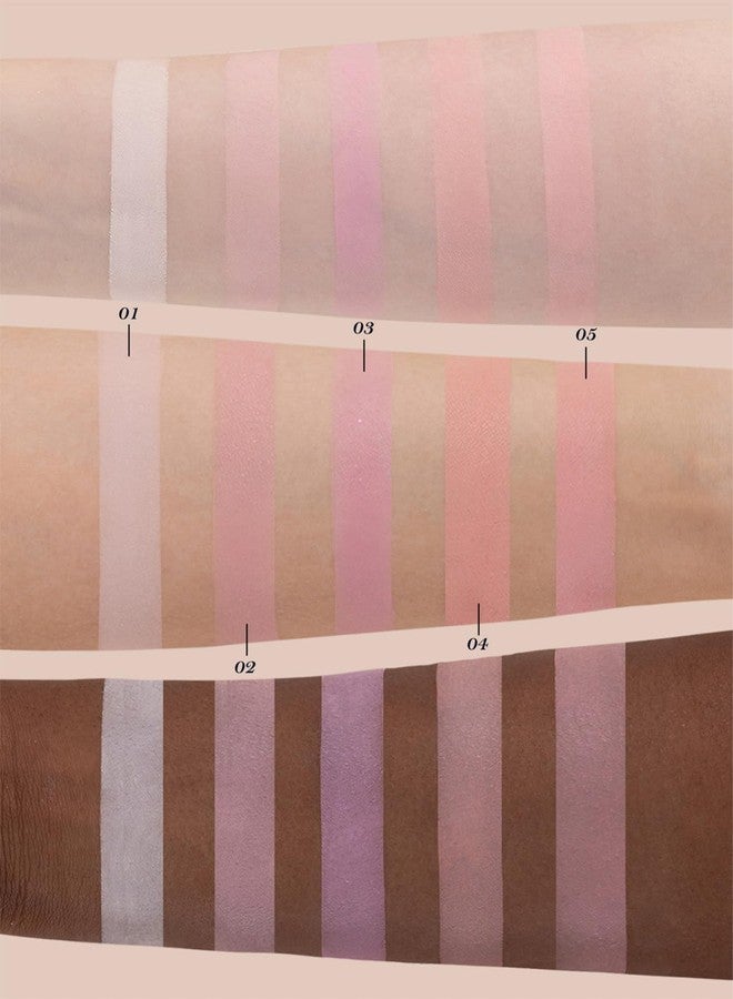 Flower Knows بلوش زهرة تعرف بجمال البجعة، لمسة نهائية غير لامعة، بودرة بلوش قابلة للبناء والمزج للخدين، بودرة تثبيت مضغوطة، توهج طبيعي لجميع درجات لون البشرة (01 بجعة نيفيوس، 5 جرام) - Image 4