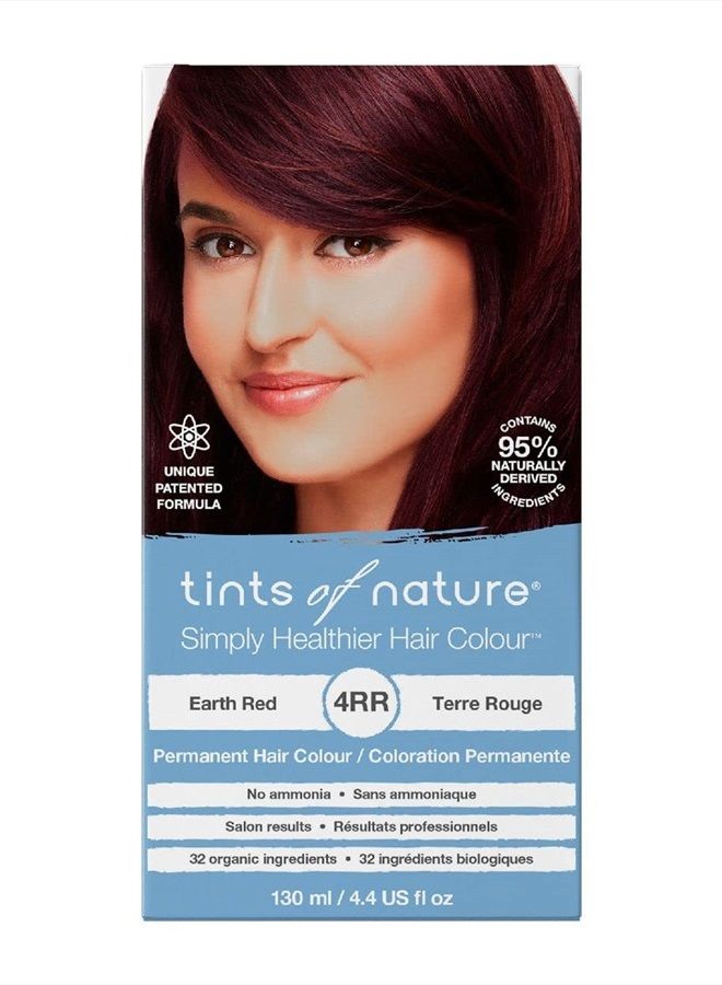 tints of nature 4RR أحمر الأرض (أحمر حناء داكن) 4.40 أونصة سائلة - Image 1