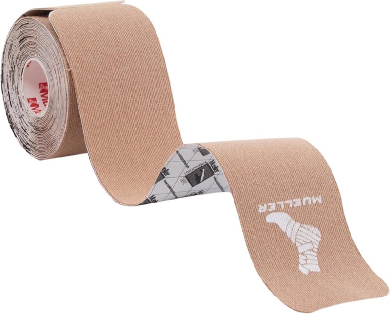 Mueller Sports Medicine Typhoon Kinesiology Therapeutic Tape, Quality Athletic Tape, Latex Free, 20 Pre-Cut I-Strips, 2" x 9.75" Each Strip - Image 1