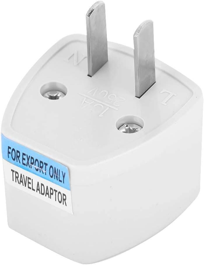 All user group compatible Universal US Plug Adapter, Power Plug Travel Converter Adapter,Converting from EU/UK/AU to USA & for Easy to travel abroad Indoor outdoor all-purpose fit - Image 1