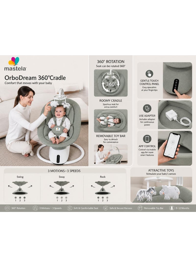 Mastela OrboDream 360° Cradle - Image 3