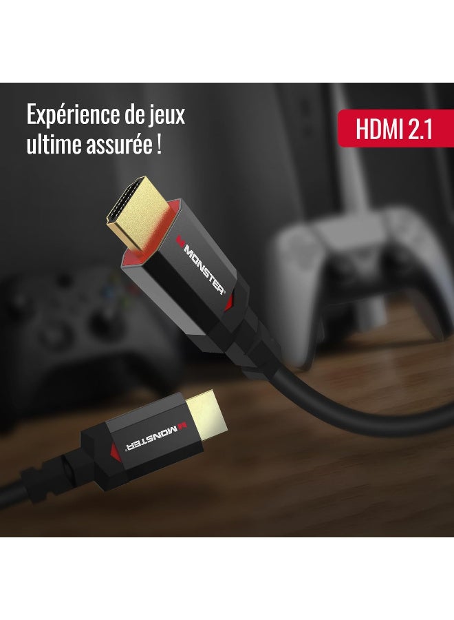 Monster UHD HDMI Cable 8K Dolby Vision HDR 48Gbps Gaming Hdmi Cable, 1.8 Meter - Image 3
