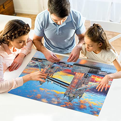 Chocozone London Bridge Tower Jigsaw Puzzle for Kids and Adults, Educational Puzzles Toys for 12 Years Old Girls and Boys (1000 Pc Jigsaw Puzzle) - Image 4