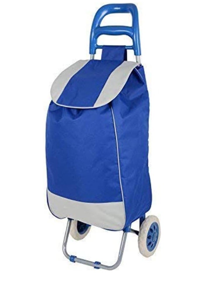 DubaiGallery 1pc Foldable Grocery Shopping Cart With Wheels, Collapsible Personal Folding Cart For Groceries Durable & Portable  - Image 1
