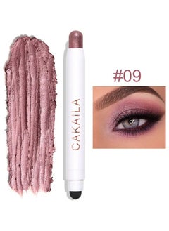 CAKAILA Vibrant Shimmer Eyeshadow Stick - 2-in-1 Creamy Eye Brightener & Highlighter with Soft, Smooth, Easy-to-Apply Formula for Music Festival, Party, and Everyday Use - Long-Lasting, Water-Resistant, and Cruelty-Free 09  - Image 1