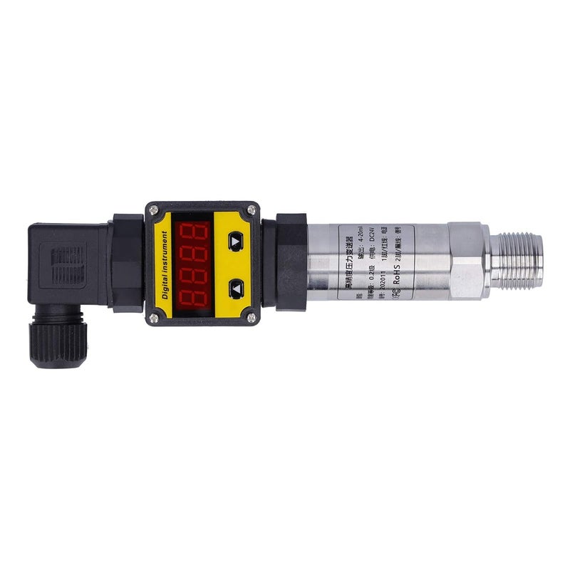 Stainless Steel Digital Pressure Gauge Fast 8ms Response For Hydraulic Oil Air Water - Image 4