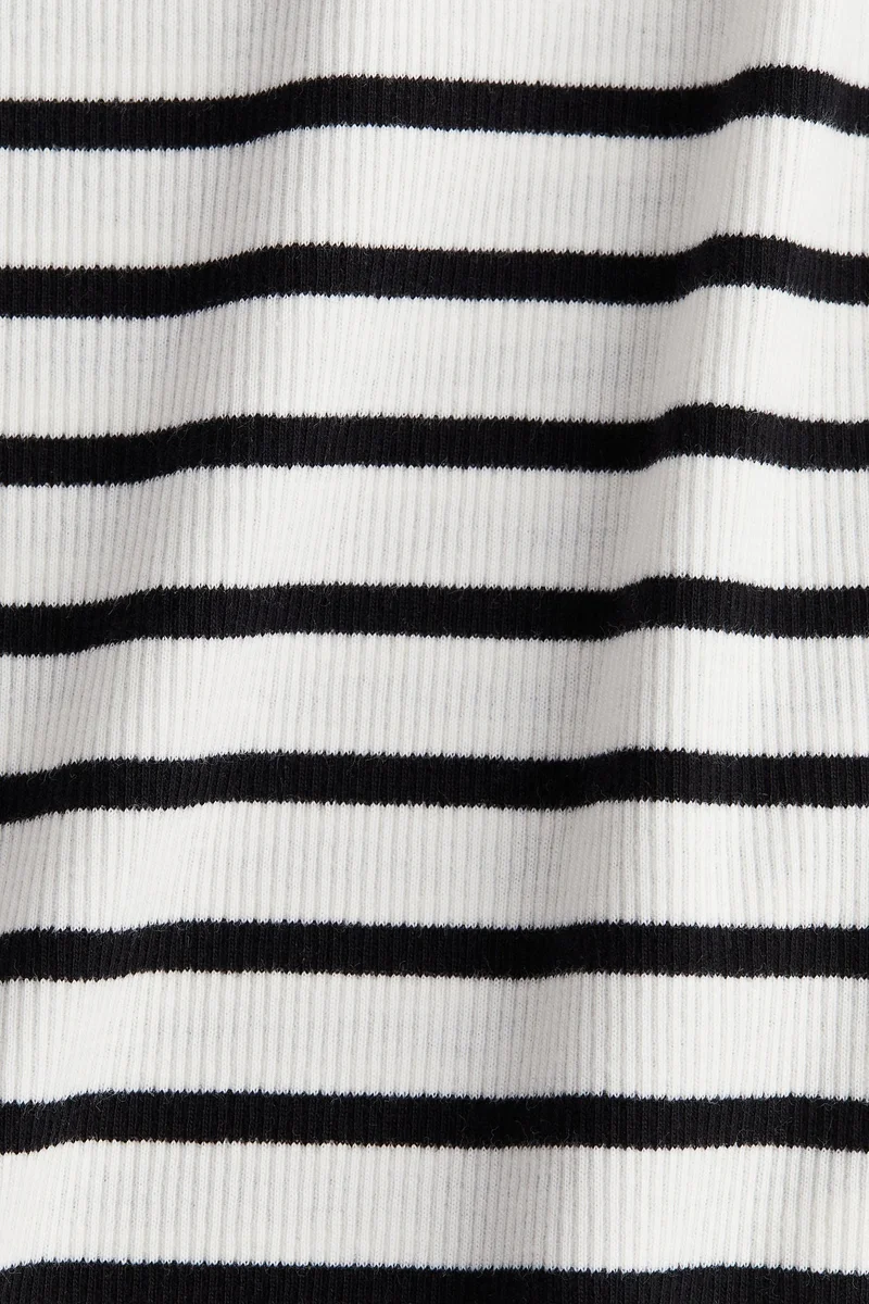H&M Ribbed cotton top