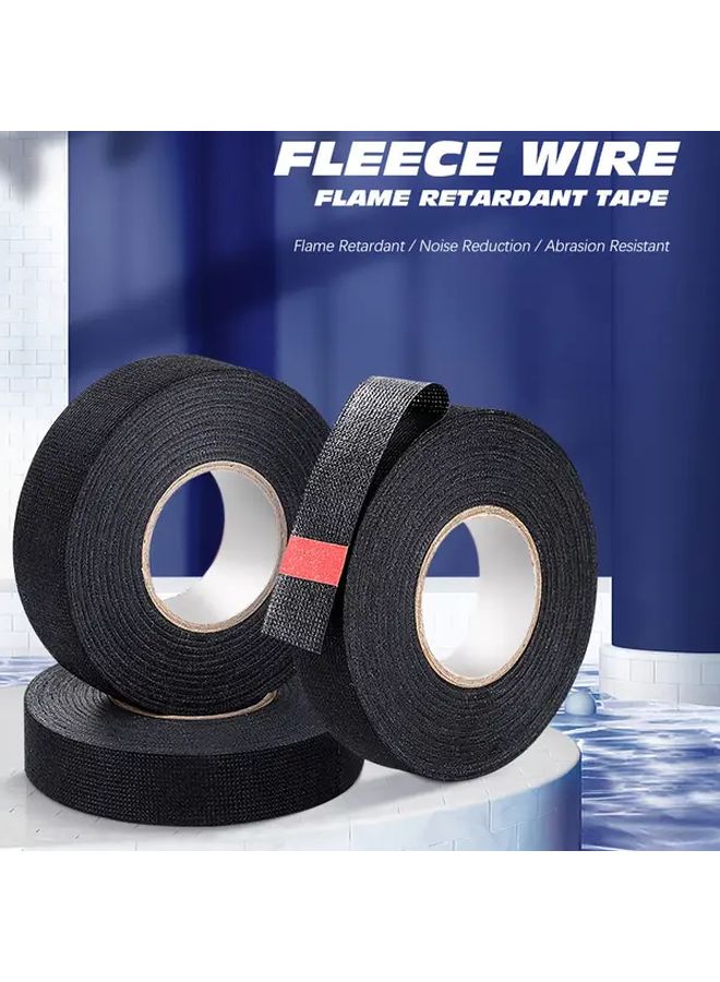 19mm x 15m Automotive Wiring Harness Tape Adhesive Fabric Tape For Car Wire Loom - Image 2