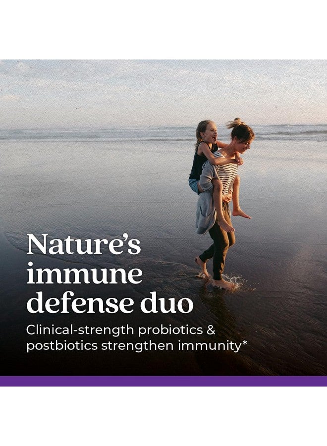 نيو تشابتر New Chapter All-Flora™ Probiotic Dual Immunity، مكونات ذات قوة سريرية - بروبيوتيك عالي التركيز لدعم المناعة النشطة وصحة الأمعاء + بوستبيوتيك مخمر لتعزيز المناعة، 30 قرصًا - Image 2