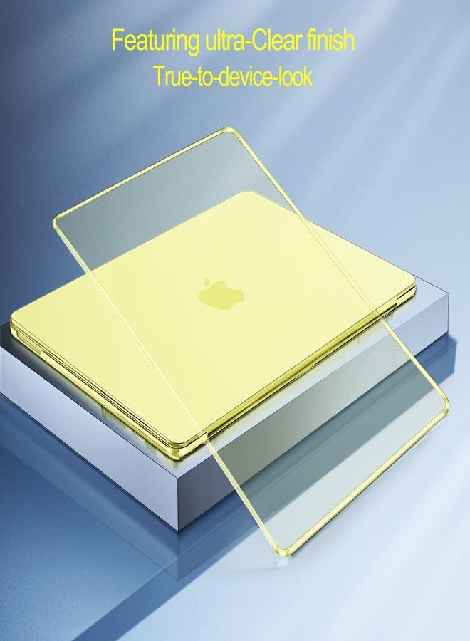 موسيسو جراب MOSISO متوافق مع جهاز MacBook Neo مقاس 13 بوصة، إصدار 2026، لون كريستال سيتروس - Image 4