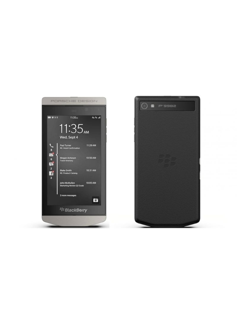 BlackBerry Porsche Design P'9982 - 64GB, 2GB RAM, 4G LTE, Silver/Black - Image 5