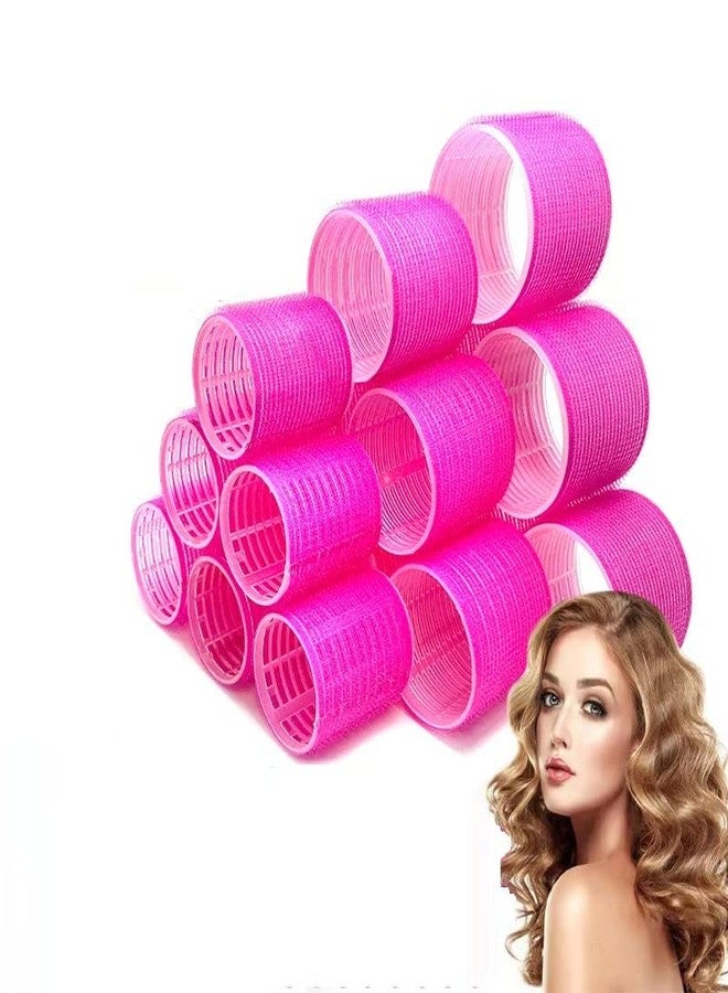 SWEETPEA�6PCS Hair Rollers For Hair Curling | Self Grip Holding Rollers | Rollers for Hair - Rollers for Long Medium Short Hair(SVR010) (5 X 6 CM) - Image 1