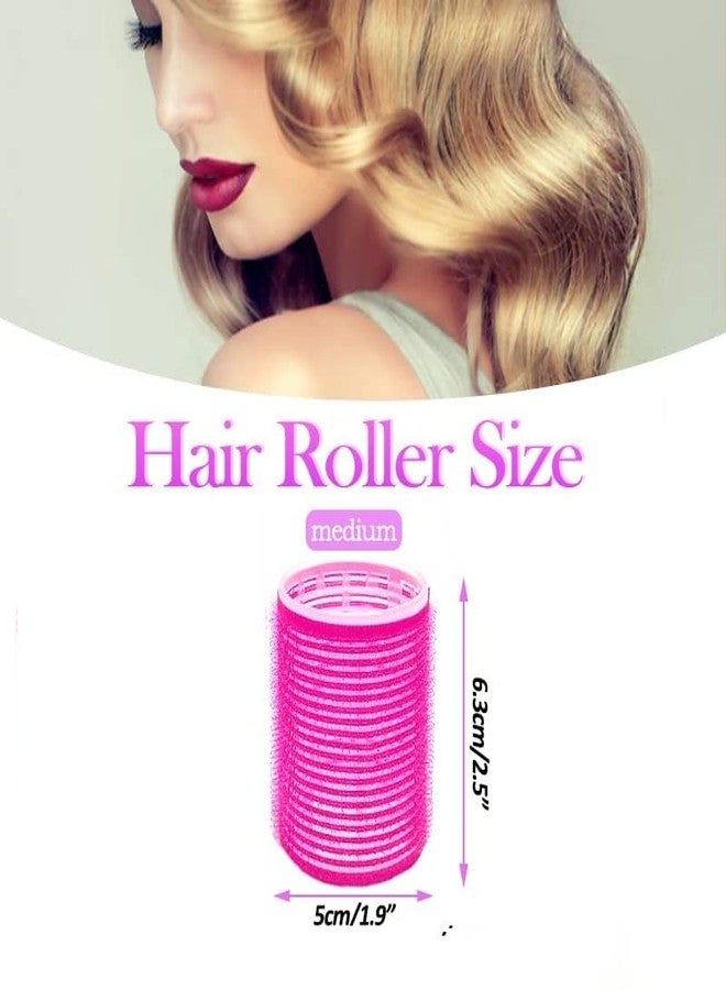 SWEETPEA�6PCS Hair Rollers For Hair Curling | Self Grip Holding Rollers | Rollers for Hair - Rollers for Long Medium Short Hair(SVR010) (5 X 6 CM) - Image 3
