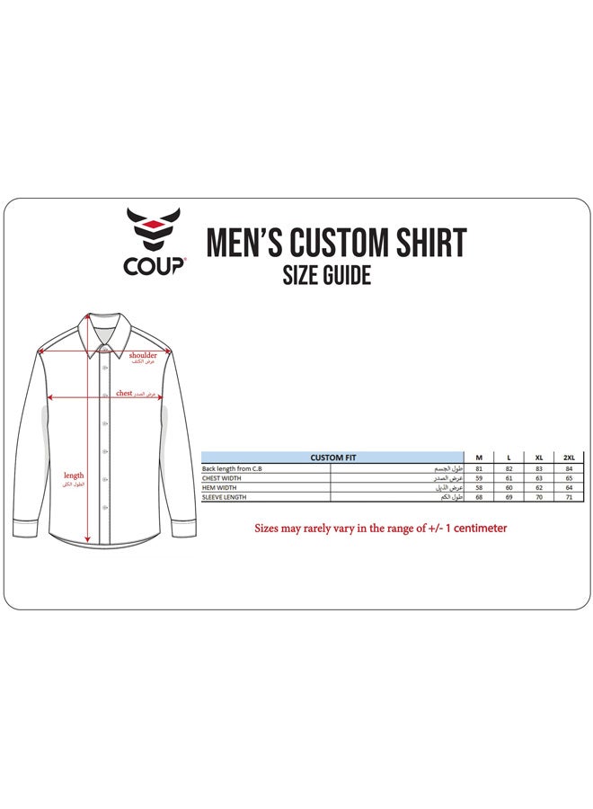 COUP Custom Fit Basic Shirt For Men