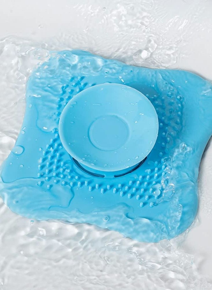 نيبمينينت Floor Drain Cover Shower Stopper Bathtub Tub Plug, Covers Bathroom Sink,Bathtub Strainers，Laundry Sink (4 PCS) - Image 5