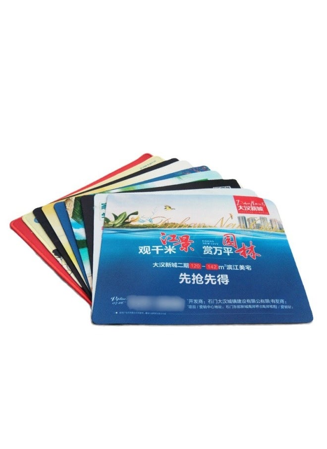 Generic - Color Advertising Mouse Pad Custom Large Table Pad Printed Logo Technology Cloth Waterproof Blank Mouse Pad Wholesale-Color:Ordinary Jiaji Cloth (customized Color)-Pattern:300*750*4 - Image 1