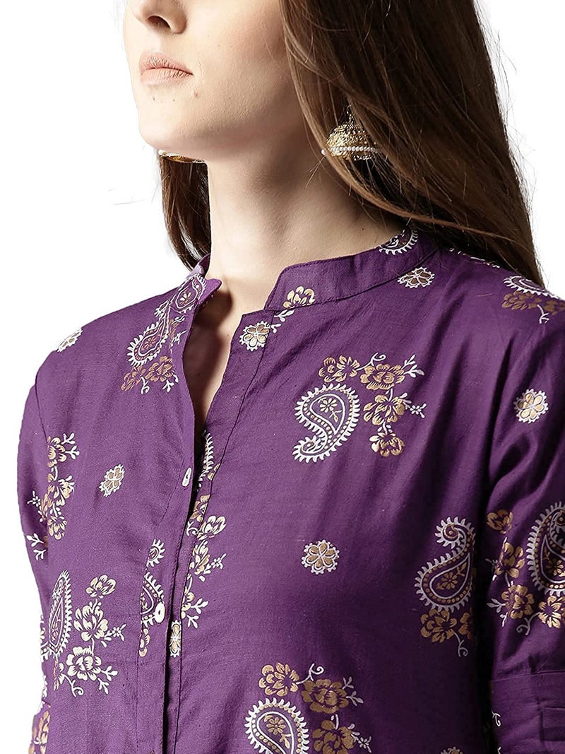LACOSSI Women Dress| Dresses || Suitable for Summer |Every Occation .One Piece Dress for Women Long Dresses New Occation 2025 (in, Alpha, S, Regular, Standard, Angel Purple) - Image 3