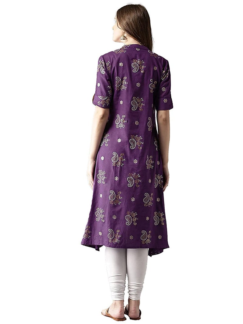 LACOSSI Women Dress| Dresses || Suitable for Summer |Every Occation .One Piece Dress for Women Long Dresses New Occation 2025 (in, Alpha, S, Regular, Standard, Angel Purple) - Image 2