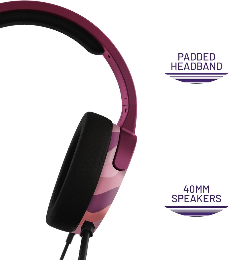 4gamers Panther Wave Gaming Headset - Compatible with PS4, PS5, Xbox, Switch & PC - Blossom Pink - Image 3