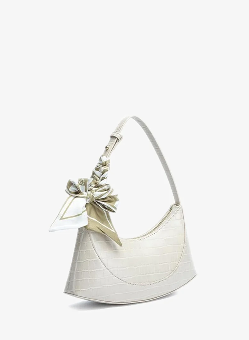 FYOR Curved Croco Hobo Bag BD 186