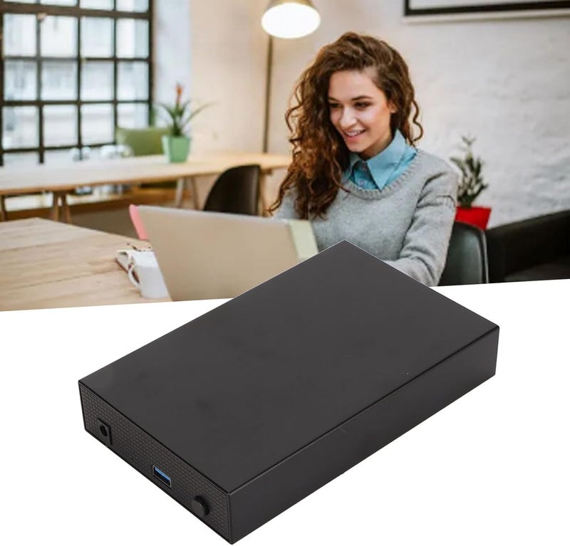 klarako Effortlessly Store 35 Inch External Hard Drive Perfect for Laptops Desktops Noteworthy Organizer for Your External Hard Drives (US Plug) - Image 4